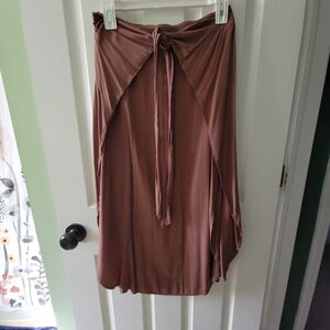 Elegant Brown Women's Skirt
